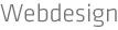 Webdesign